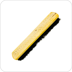 Cepillo de cerdas cocido