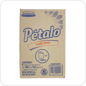 Toalla en rollo Pétalo