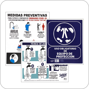 Señalización para emergencia Sanitaria