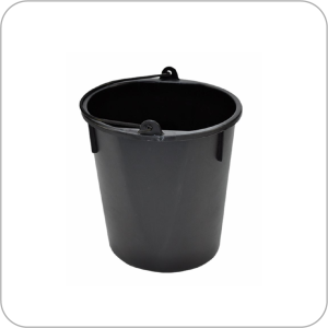 Cubeta de plástico