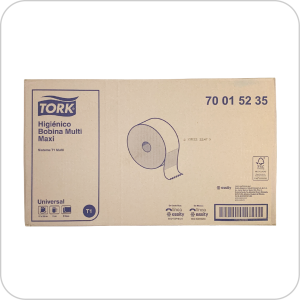 Papel higiénico en bobina Multi Maxi